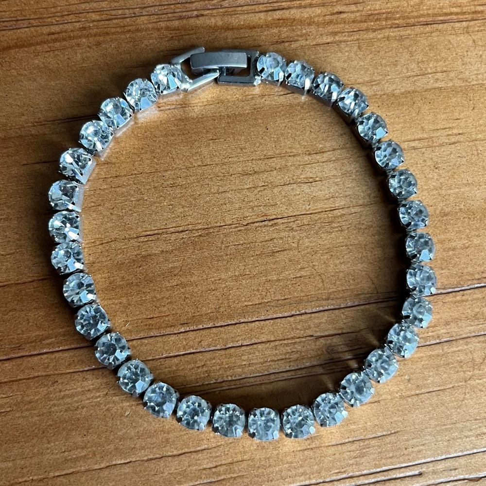 BOGO Vintage rhinestone tennis bracelet